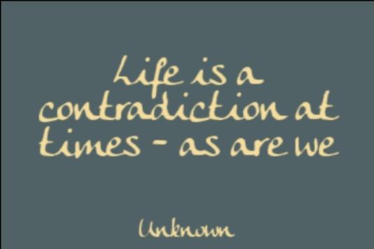 Do You Think People Are Becoming Too Contradictory?