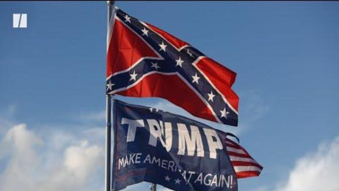 Why do racists & other trump supporters honor the confederate flag, when that flag represents them getting their asses beat like an inbred stepchild?