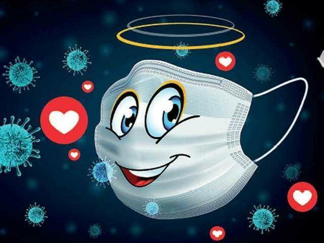 If we are wearing a mask around Corona patients, are we safe?