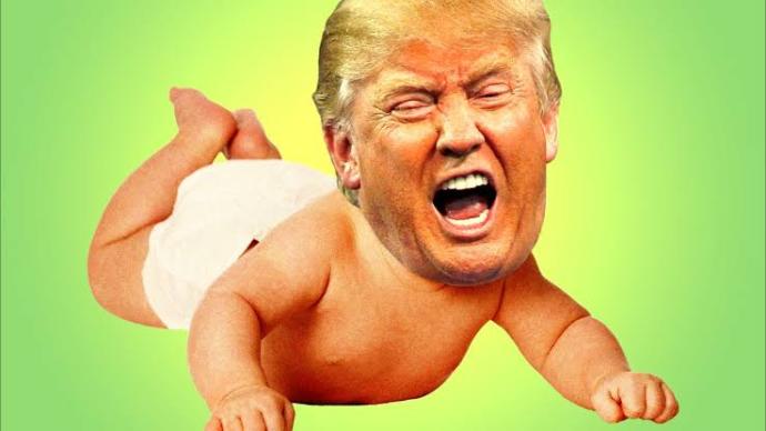 Is trump being a crybaby? He wont watch the NFL if players are kneeling during the anthem?