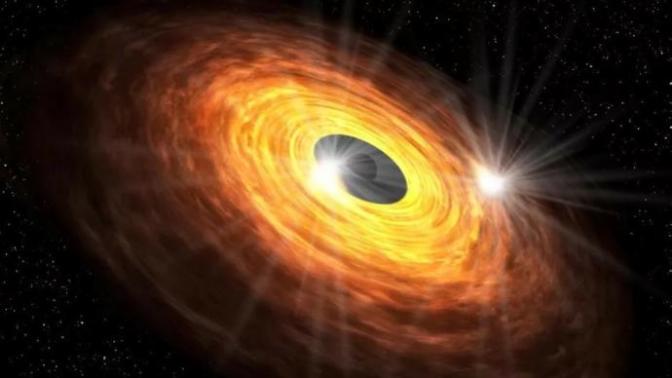 Is our universe contained inside a blackhole who's singularity has been stretched by dark energy expansion?