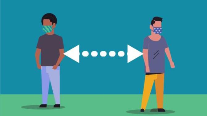 Dont you think the 6’ social distancing rule is retarded and induces a false sense of security?
