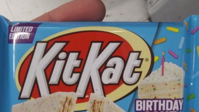 What do you think of the idea of birthday cake flavored Kit Kats?