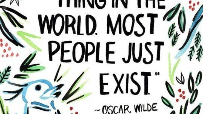 What's the difference between living and just existing?