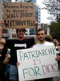 Do male feminists tend to have ulterior motives?