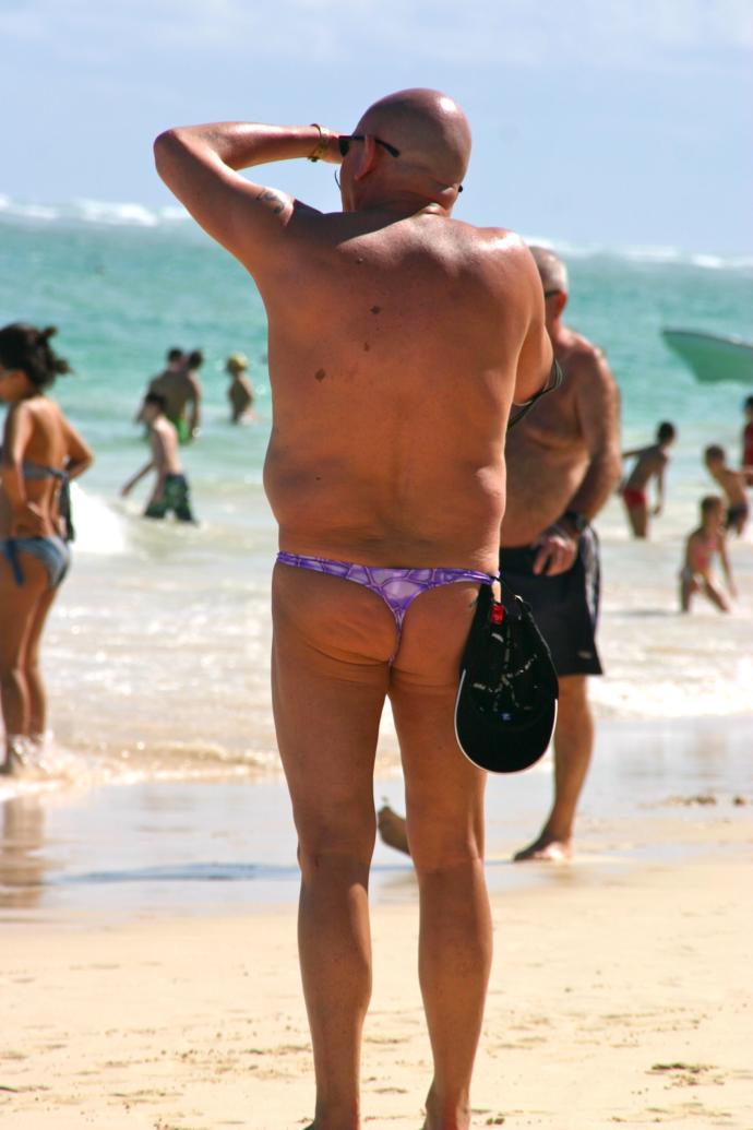 Opinions on male thong swimwear?