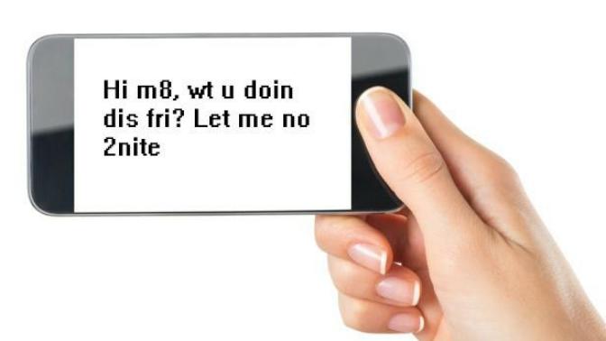 Do you mind when someone tries flirting with you and they use text language?