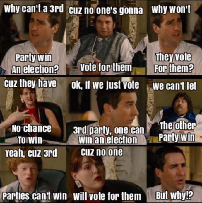 In The US why do Vote Republican or Democrat?