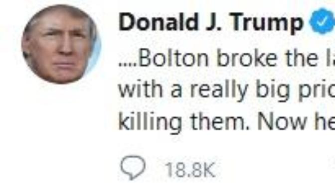 At what stage do we say a joke isn't a joke anymore, and what you perceive the first amendment does not include implying or purveying violence ?