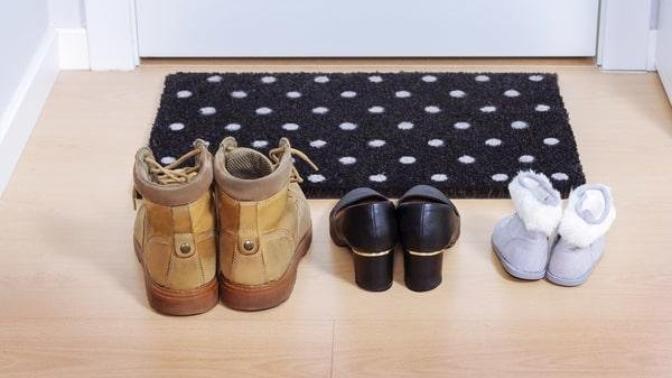 Do you allow guests to wear shoes in your house?