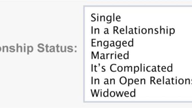 Girls why is it so important to have your relationship status of Facebook?