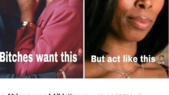Why would a man post this about his ex on Facebook?