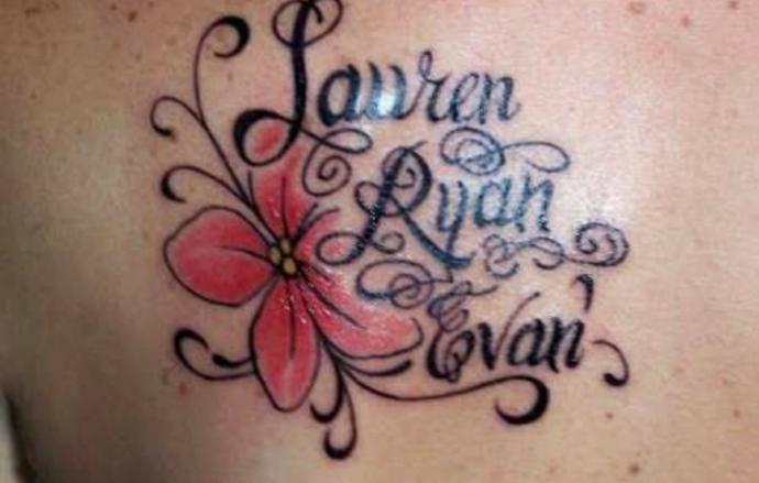 Would you get a tattoo of your childrens name?
