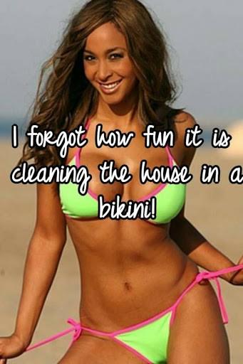 Girls, besides swimming and sunbathing, what other non traditional times do you wear a swimsuit?