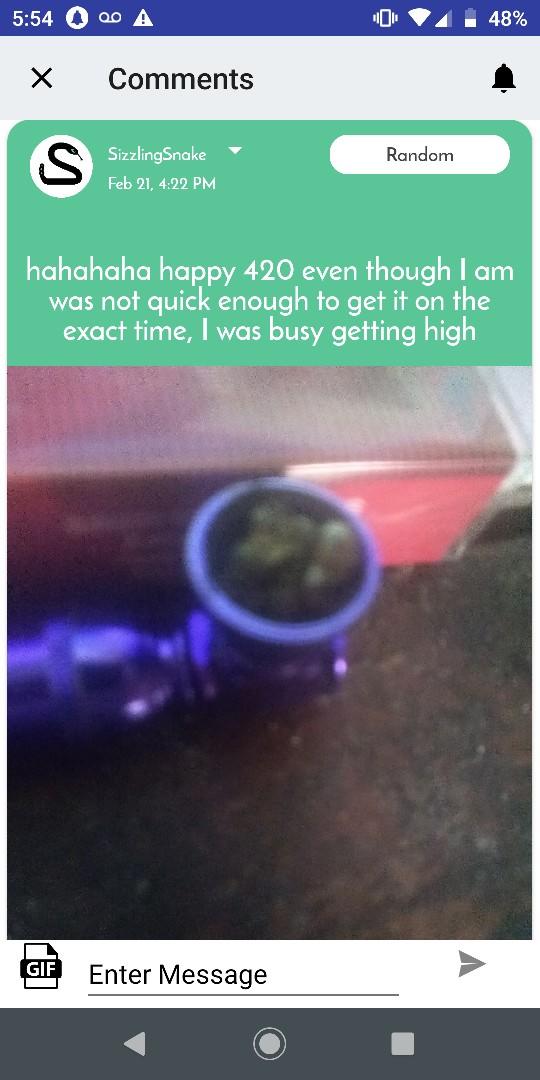 What's one thing that you can't live without?