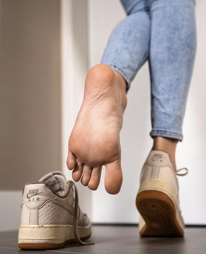 When was the last time you wore sneakers without socks?