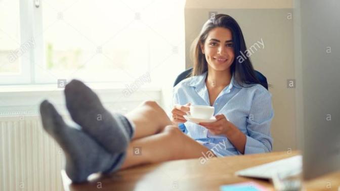 Do you prefer to wear socks or be barefoot at home?