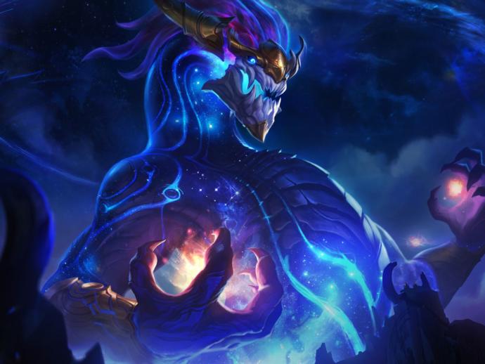 Aurelion Sol from Leauge of Legends.