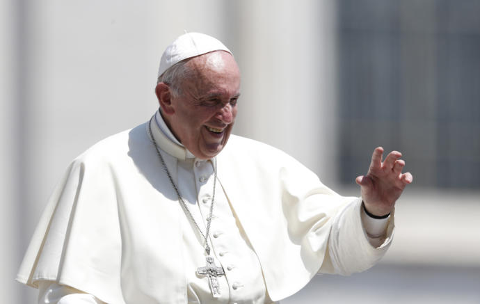 Does the pope as well?