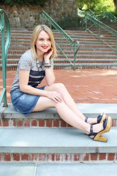 Which clothes that these women are wearing is of the greatest style (Part 2 of 2)?
