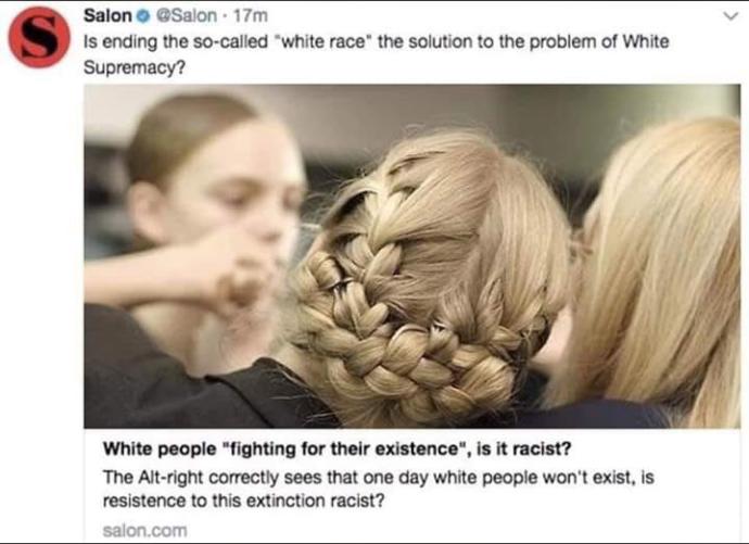 Is getting rid of white people the solution to end racism?