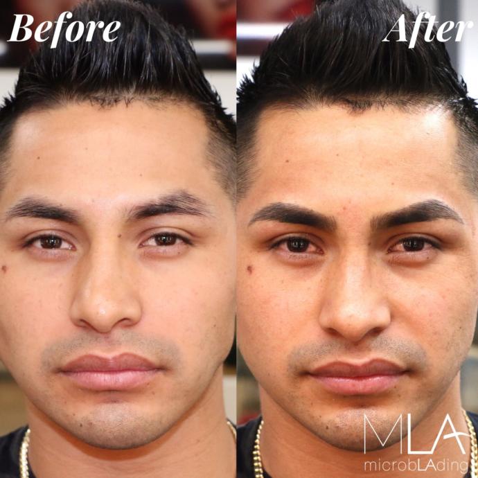 Would you date a guy who does microblading on his eyebrow?