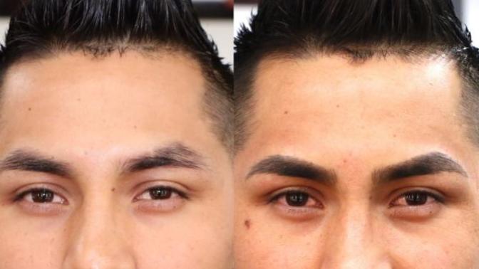 Would you date a guy who does microblading on his eyebrow?