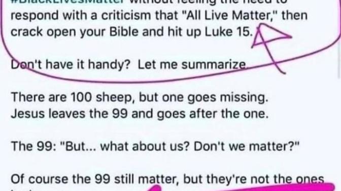 Can racist people stop with the all lives matter or blue lives matter crap?
