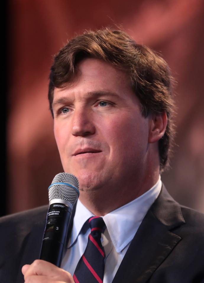 Is your opinion of Tucker Carlson Positive or Negative?