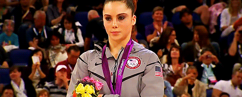 Poor McKayla... Im a sore loser too...