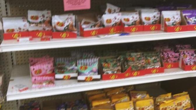 What all would you choose from this massive candy selection?