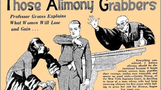 Should Spousal Support (alimony) be eliminated for divorcing spouses because its based on patriarchal notions?