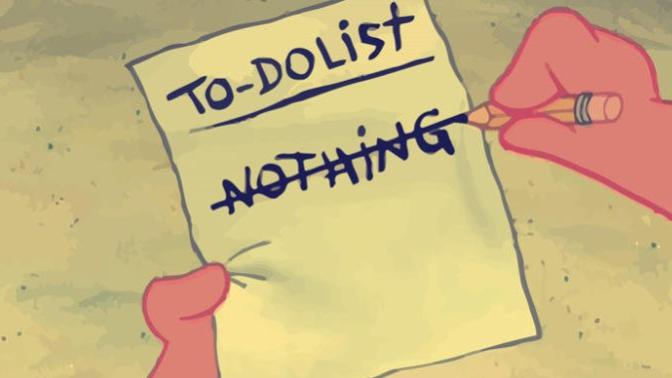 Is it weird that I like doing nothing?