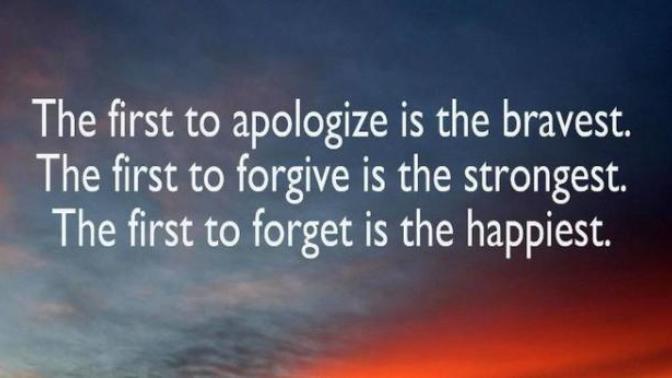Are you one to hold grudges or are you just as fast to forgive?