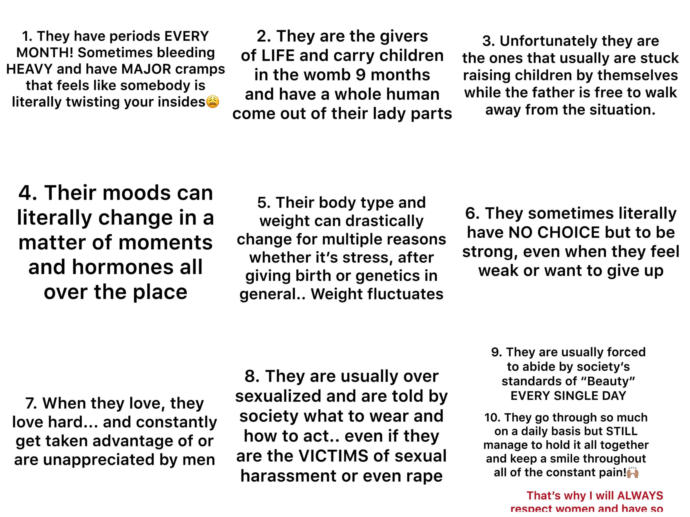 Do you believe women are stronger than men?