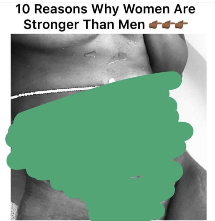Do you believe women are stronger than men?