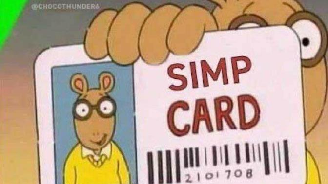 How would you define a "simp"?