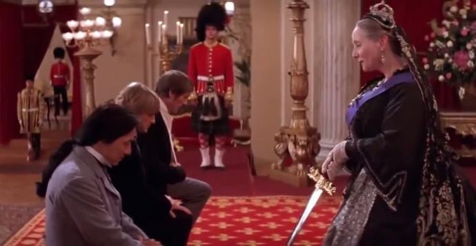 Would you ever want to be knighted so people would have to call you sir and does knighting happen for women?