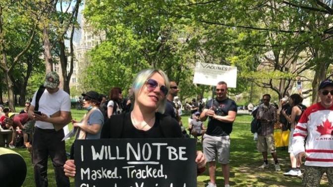 What do you think of the people protesting the mask rule?