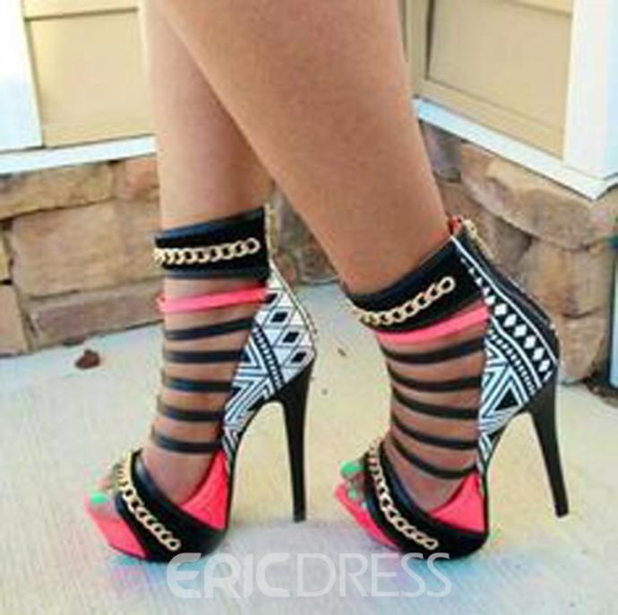 Are these heels better with or without pink as a used color for them?