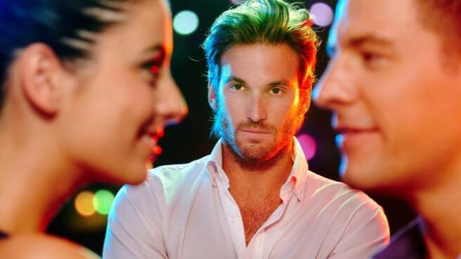 Guys, Why do men cheat on their girlfriends but if another man shows the slightest interests in their girlfriends the cheater is jealous?
