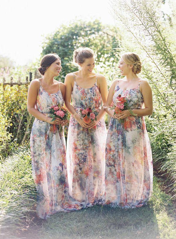 Which bridesmaid dress option looks the most interesting?