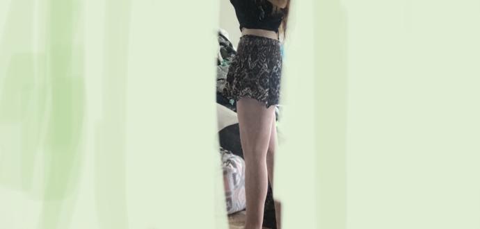 Is this skirt too short (swim shorts underneath) it shrunk. Used to be Down to lower mid thigh. I like it so I haven’t tossed it - yet 🤔🤷♀️?
