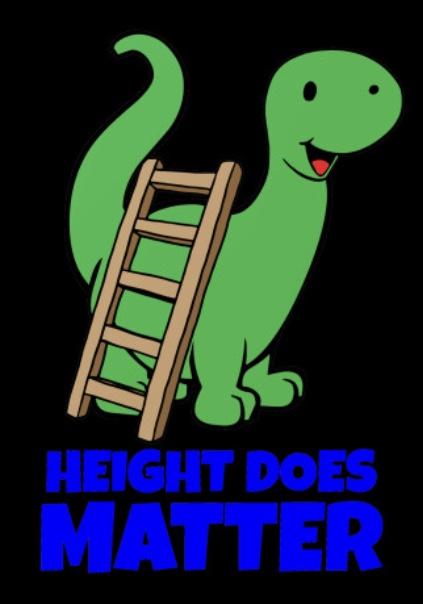 Does height really bother you?
