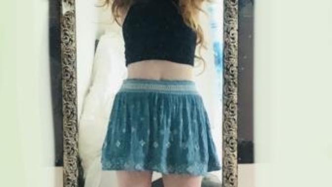 (5 Tier Question. Remaining questions Below.) This skirt shrunk: Is it now too short for wearing around town, In neighborhood families?