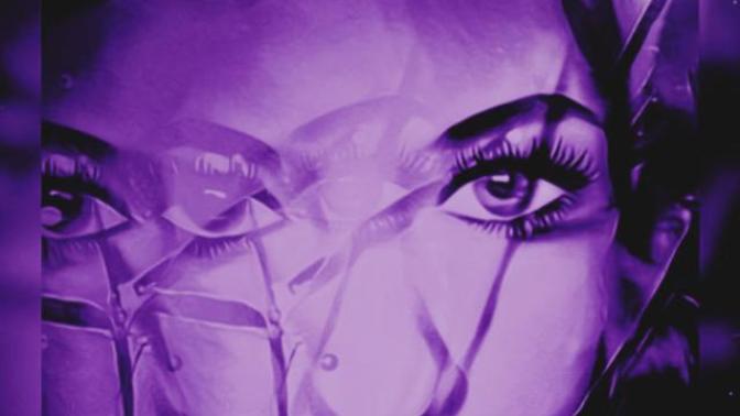 Which piece of purple art fusion photography do you like the best?