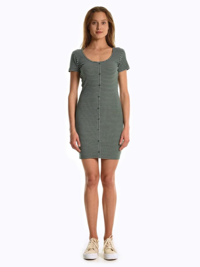 Which basic dress is cuter?