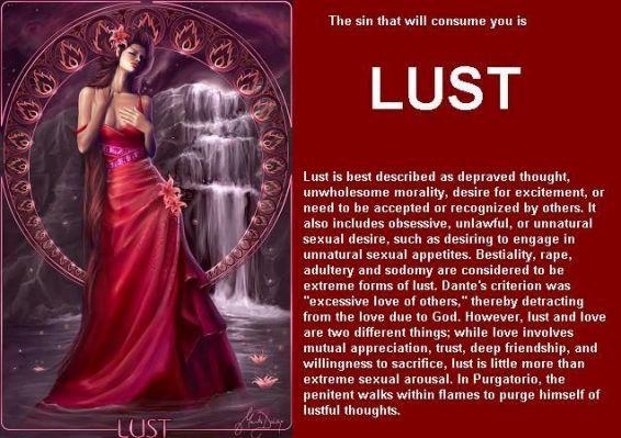 Which of the 7 Deadly Sins are you most guilty of?!?👿🤑😴🐷💋👅💥?