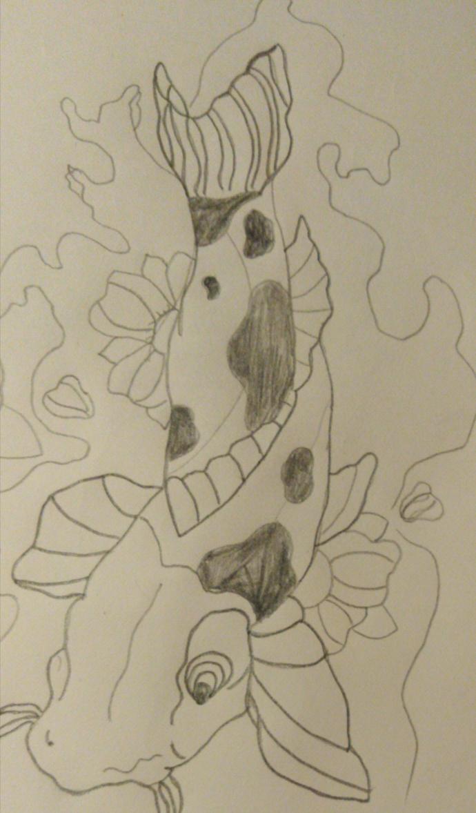 Which koi fish drawing is best ?