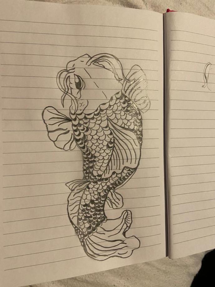 Which koi fish drawing is best ?